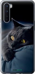 Чохол на OnePlus Nord Димчастий кіт "825u-2046-2448"