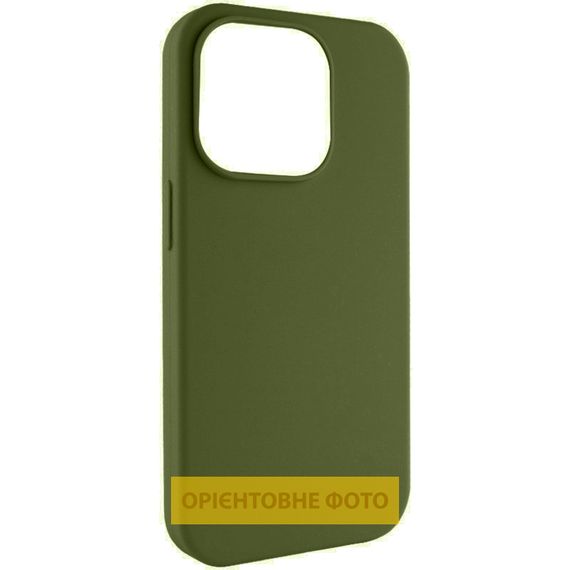Чохол Silk (AA) NO LOGO with Magnetic Fit для Apple iPhone 17 Pro Max / 18 Pro Max (6.9") Зелений / Dark Olive