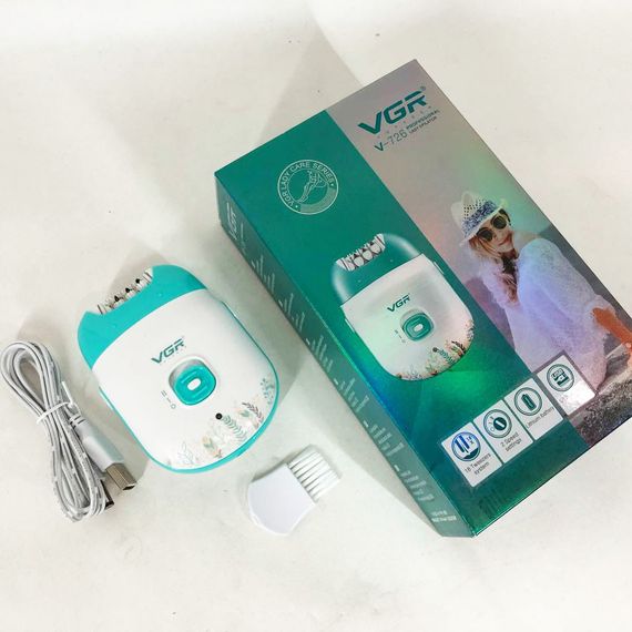 Женский эпилятор для зоны бикини VGR V-726, Женская электробритва для удаления волос с LV-299 тела, Депилятор | Зображення 5