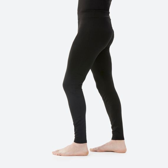 Термоштани чоловічі 500 для лижного спорту чорні - M