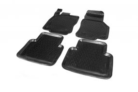 Гумові килимки (4 шт, Niken 3D) для Skoda Kodiaq