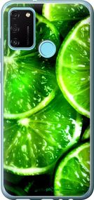 Чохол на Huawei Honor 9A Зелені часточки лимона "852u-1900-2448"