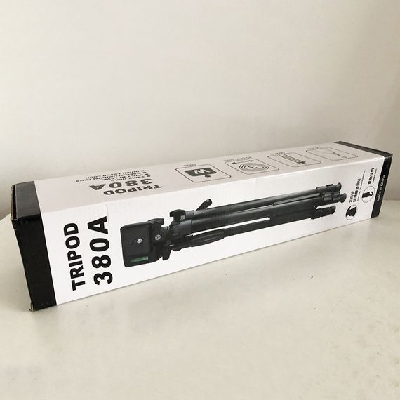 Штатив для камери, телефону, трипод, тринога TriPod 380A 0.50-1.35м, Штатив розкладний для фото | Зображення 3