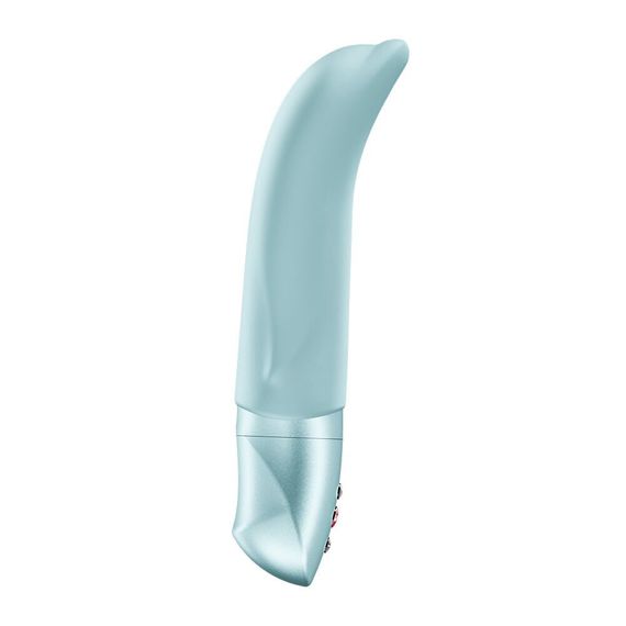 Вібратор для точки G Fun Factory Diva Dolphin Ice Blue, 10 режимів роботи, на батарейках | Зображення 4