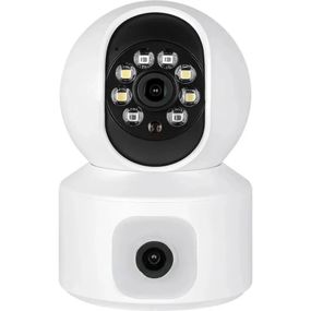 Подвійна камера відеоспостереження Wi-Fi, висока роздільна здатність 4 Мп, XPRO, DS-2CD2T47G2-L (234566878_697)