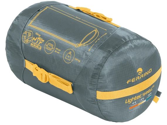 Спальний мішок Ferrino Lightech Shingle SQ -2°C Green Right (86266QVVD) | Зображення 1