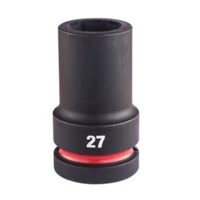 Головка торцевая Milwaukee ShW 1" 27мм, ударная, удлиненная (4932480424)