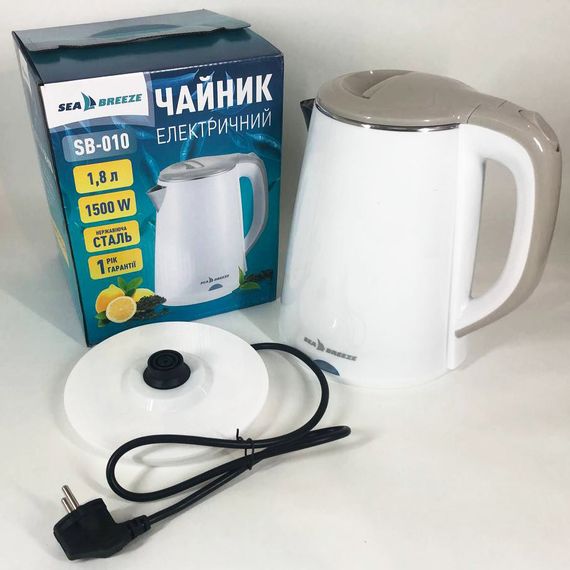 Тихий чайник, Современный электрический чайник Электрический с индикатором питания MN-91 | Зображення 8