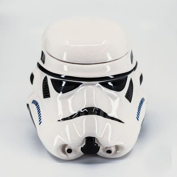 Чашка із кришкою Star Wars 3D Штурмовик (Біла) Кераміка (код: SKU-1212884063) | Зображення 5