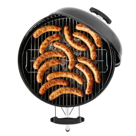 Вугільний гриль Weber Original Kettle E-4710 47 см, чорний | Зображення 2