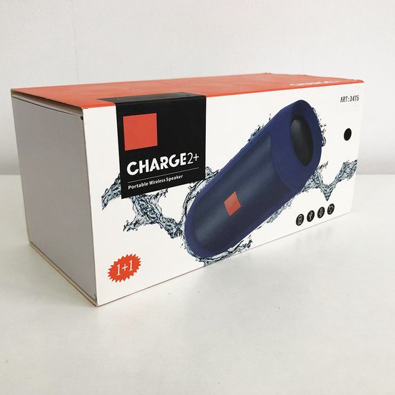 Колонка JBL CHARGE2+ J2 (аналог) Цвет: черный | Зображення 5