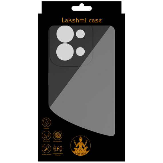 Чохол Silicone Cover Lakshmi Full Camera (AAA) для Xiaomi Redmi 15C (EU) Чорний / Black | Зображення 2