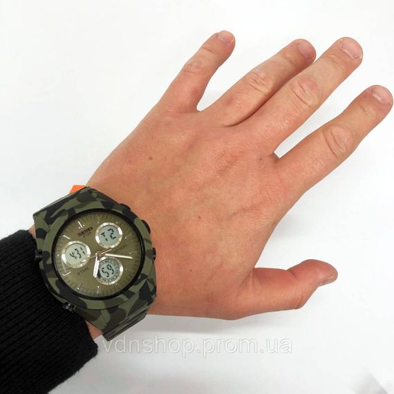 Годинники для подорожей SKMEI, Надійні чоловічі наручні годинники Спеціальні для армії IP-62 | Зображення 3