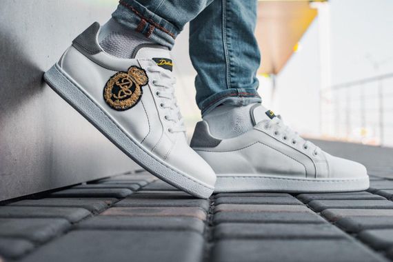 Кеди Dolce&Gabbana Snakers Logo White кросівки дольче габану | Зображення 2