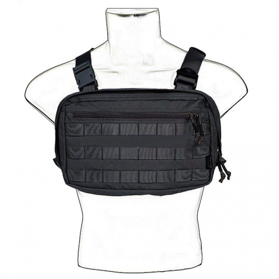Чоловіча брезентова сумка через плече, Тактична нагрудна сумка Тактична для чоловічих завдань VK-25 | Зображення 7