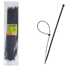 Хомут пластиковий Alloid 3.6 х 350 100 шт./уп. чорний