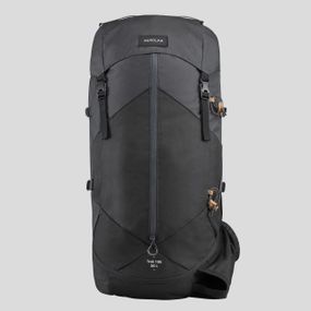 Рюкзак чоловічий TREK 100 EASYFIT для трекінгу 50 л чорний