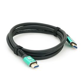 Кабель Merlion HDMI-HDMI 8K Ultra HD (7680x4320P), 1.5m, v2.1, круглый Black