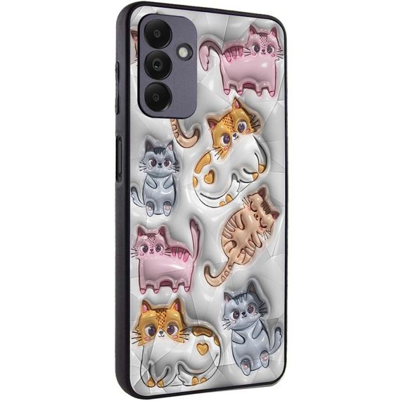 TPU+PC чохол Prisma Fluffie для Samsung Galaxy A05s Kittens