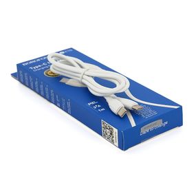 Кабель Borofone BX19,Type-C-Type-C,3A,длина 1м,White,BOX