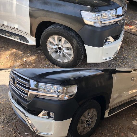 Комплект рестайлінгу з LC200 2008-2015 на 2016 Executive для Toyota Land Cruiser 200 | Зображення 3