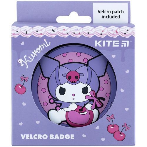 Бейдж на липучці "Sanrio. Куромі", 7,5 см | Зображення 2