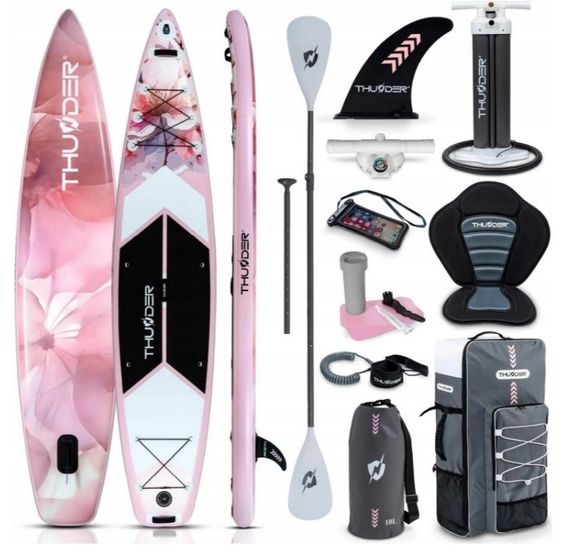 Надувна дошка THUNDER ROSEA 365 см з веслом