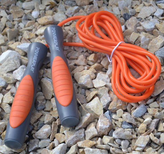 Скакалка Паверплей 4204 Classic Jump Rope Помаранчева (2,7m.) | Зображення 3