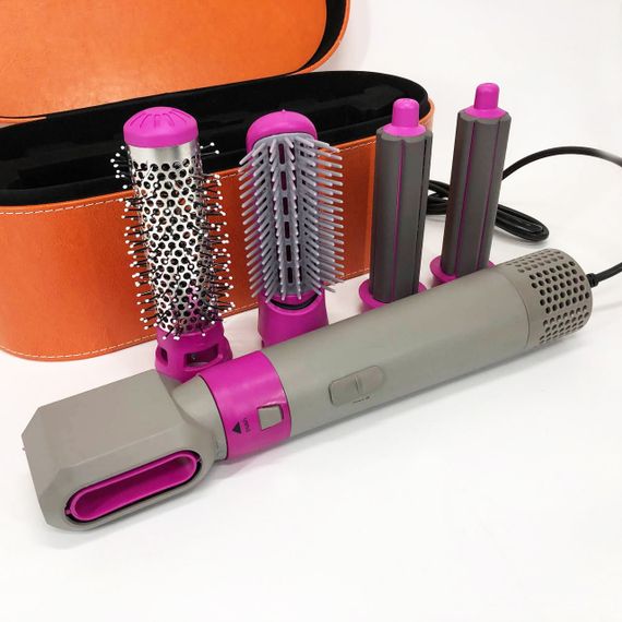 Мощный фен расческа 5, Фен для волос 2 режима температуры, Фен-расческа с режимом холодного обдува MT-84 | Зображення 3