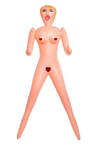 Секс-лялька надувна Pipedream Ultimate Fantasy Dolls Becky бежева, 165 см Sex Aura