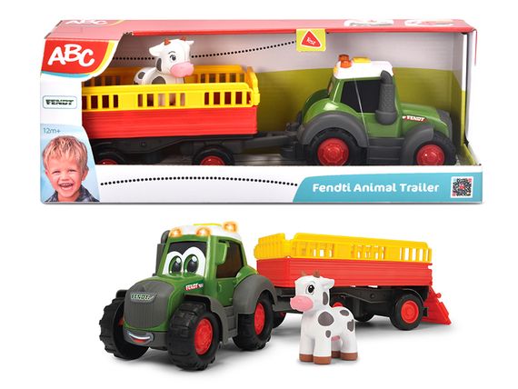 Ігрова машинка Фенді Трактор АВС для перевезення тварин 30см зі світлозуковими ефектами | Зображення 3