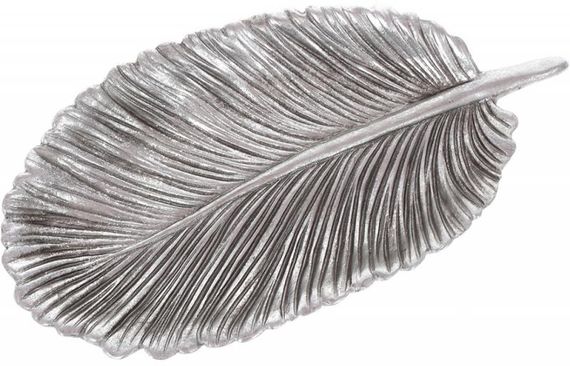 страва сервірувальне Лист Silver 32.5х16.5х4см | Зображення 1