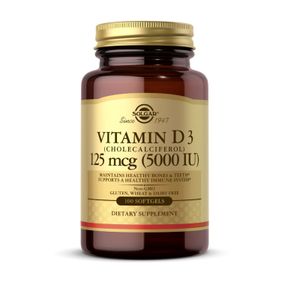 Vitamin D3 5000 IU (100 softgels)