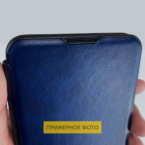 Кожаный чехол-книжка Belora для Xiaomi Redmi Note 14 4G (Europe version) Midnight Blue | Зображення 3