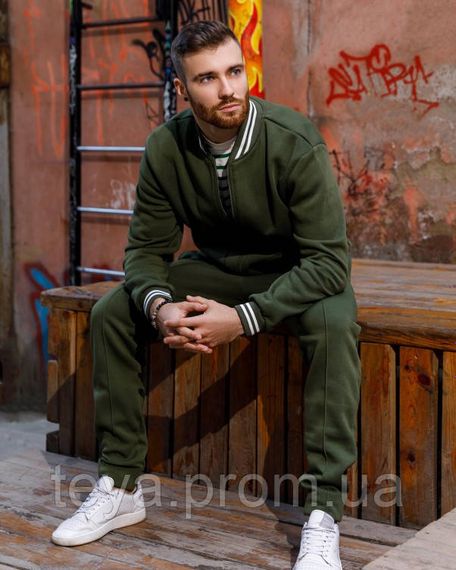 Спортивный костюм цвет хаки размеры 3XL, S, XL, XXL, M, L FI_004612