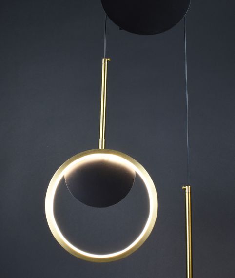 Бра LED 27184 Чорний 55-200х35х6 см. | Зображення 4