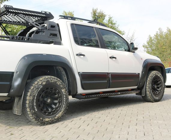 Молдинг двері EuroCap (6 шт, ABS) для Volkswagen Amarok 2010-2022 рр | Зображення 4