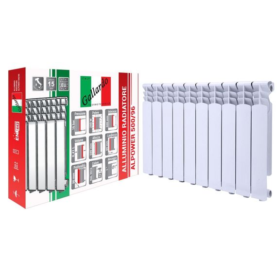 Радіатор алюмінієвий секційний Gallardo 500/96 (15818)
