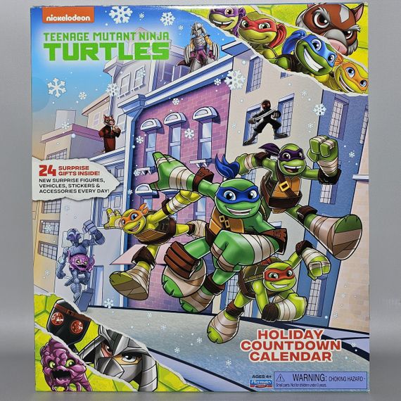 Адвент-календар Черепашки-ніндзя Teenage Mutant Ninja Turtles Advent Calendar оригінал Playmates Toys | Зображення 6