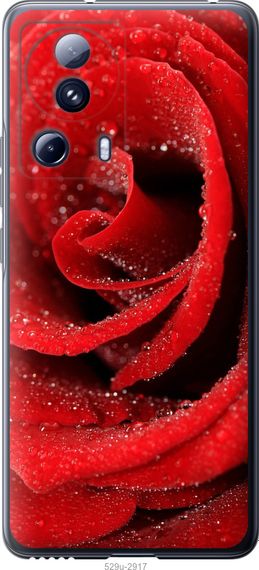 Чехол на Xiaomi Civi 2 Красная роза "529u-2917-17620"