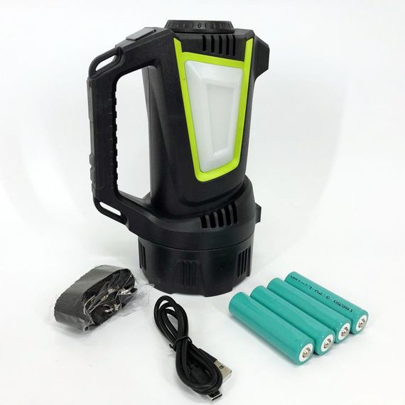 Аккумуляторная лампа для кемпинга T100A-10W+2COB, Фонарь лампа кемпинговый, Фонари для SM-340 кемпинга camping | Зображення 5
