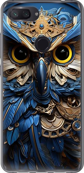Чехол на Xiaomi Mi 8 Lite Сова v2 "5649u-1585-17620"