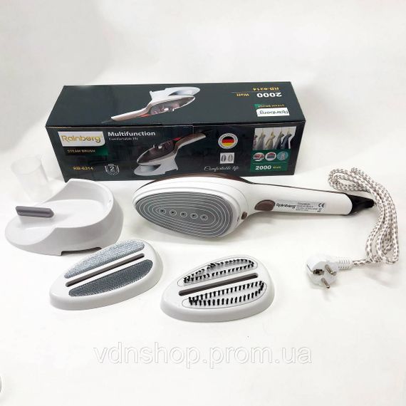 Праска-відпарювач для тканин, Ручний відпарювач ручний для дому парогенератор прасування ZR-27 | Зображення 6