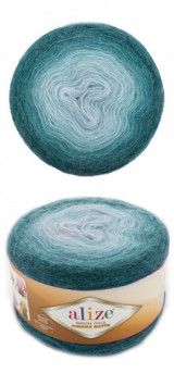 Пряжа ALIZE ANGORA GOLD OMBRE BATIK 7230 Алізе ангора голд омбре батик | Зображення 1