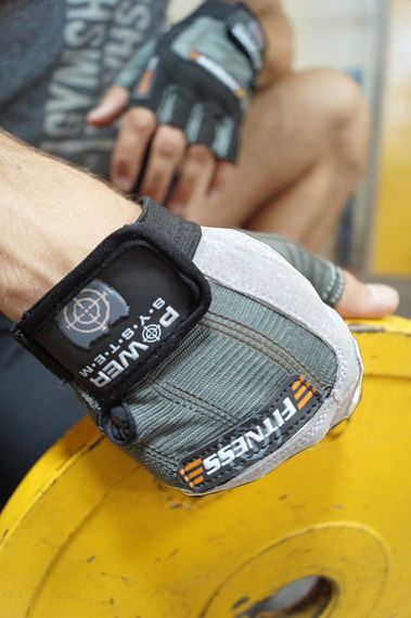 Рукавички для фітнесу Power System PS-2300 Fitness Grey/White L | Зображення 7