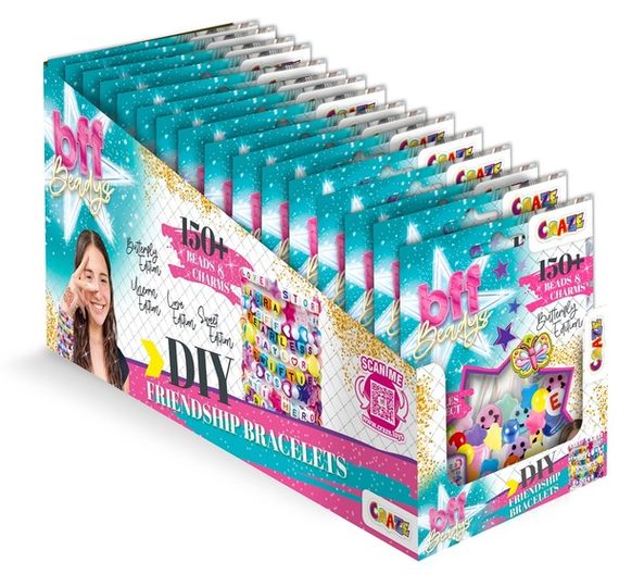 Набір Craze Бусини і шарми BFF, 150 шт | Зображення 1