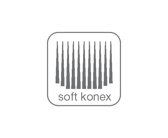 Зубна щітка шовковисто-м'яка paro® toothbrush Medic з конічними щетинками, блакитна | Зображення 2