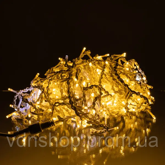 Уличная гирлянда Бахрома 20 м 335 LED белый провод Желтый 20MWY | Зображення 2