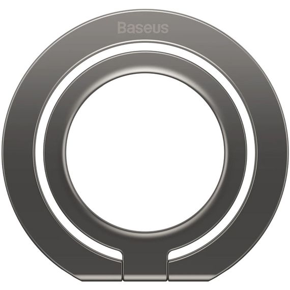 Тримач для телефону Baseus Halo Series Foldable Metal Ring (Single ring) (SUCH00001) Grey