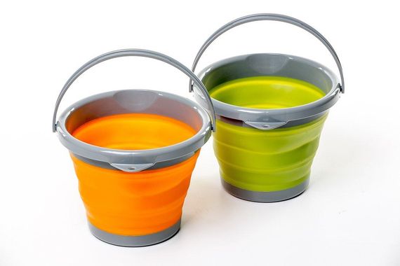 Відро складне силіконове Tramp 5L orange (TRC-092-orange) | Зображення 6